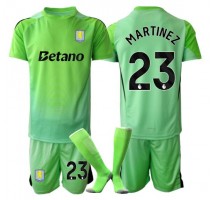 Aston Villa Emiliano Martinez #23 Bramkarskie Koszulka Wyjazdowa dzieci 2025-26 Krótki Rękaw (+ krótkie spodenki) Aston Villa Emiliano Martinez #23 Bramkarskie Koszulka Wyjazdowa dzieci 2025-26 Krótki Rękaw (+ krótkie spodenki)
